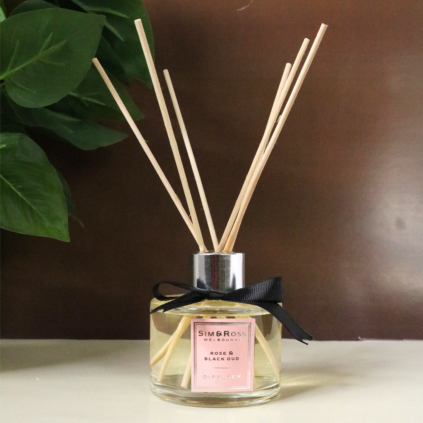 Reed Diffuser Set 100ml- Rose & Black Oud