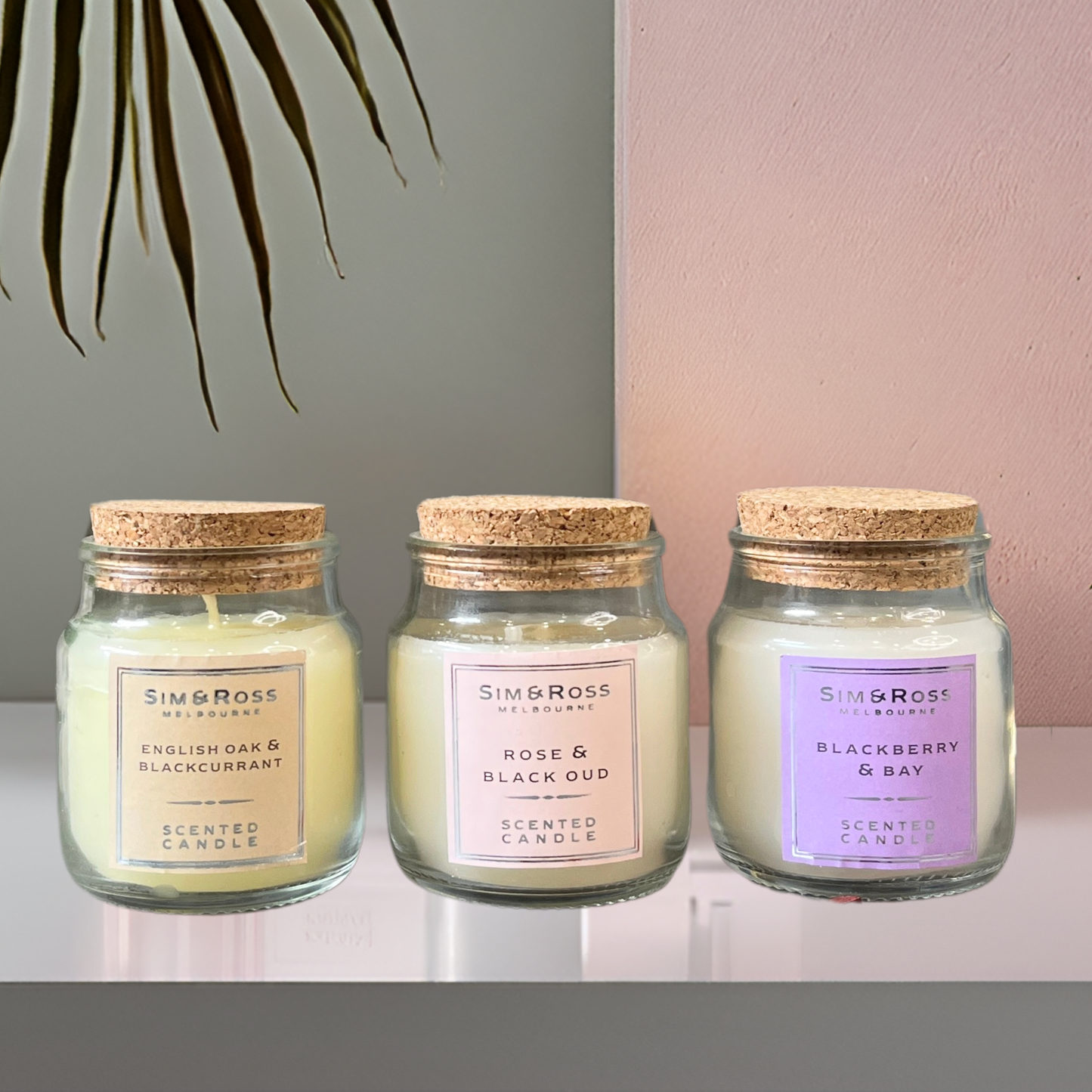 Luxury Scented Candles (Set of 3)