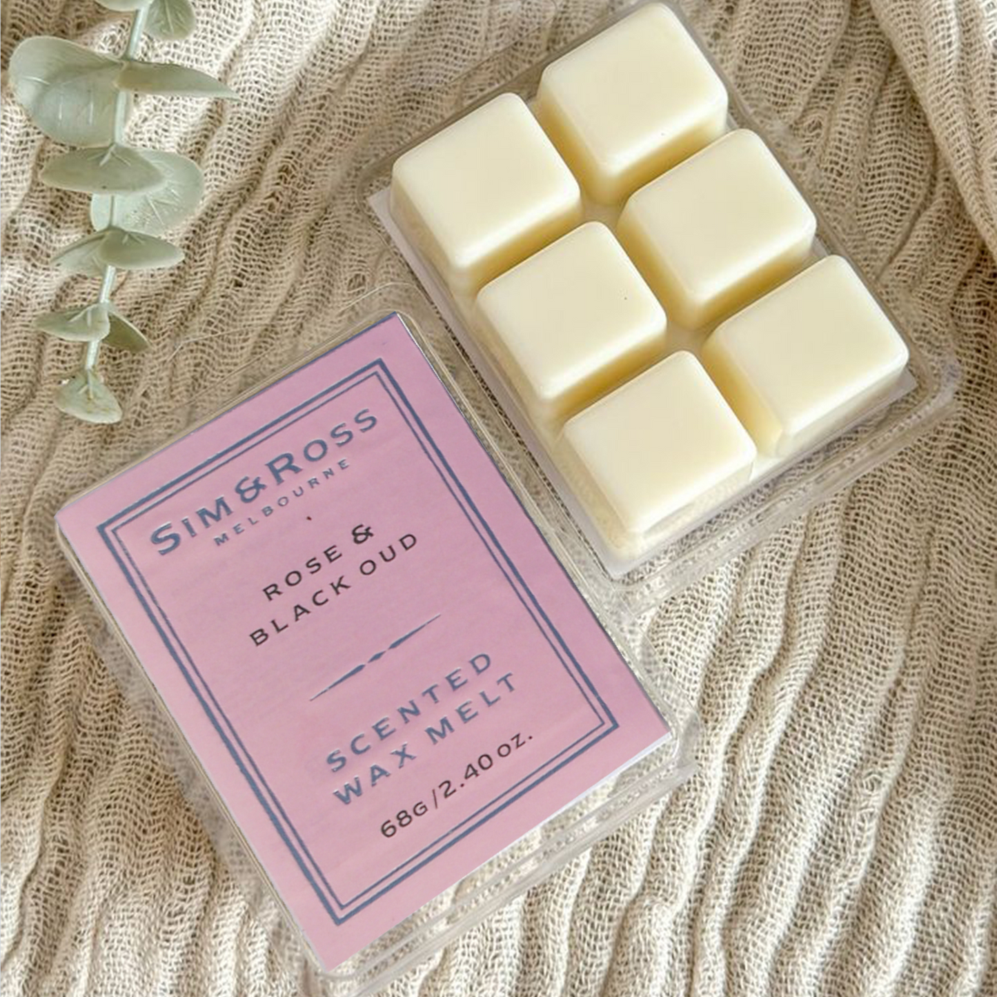 Wax Melts- Rose & Black Oud (Pack of 2)