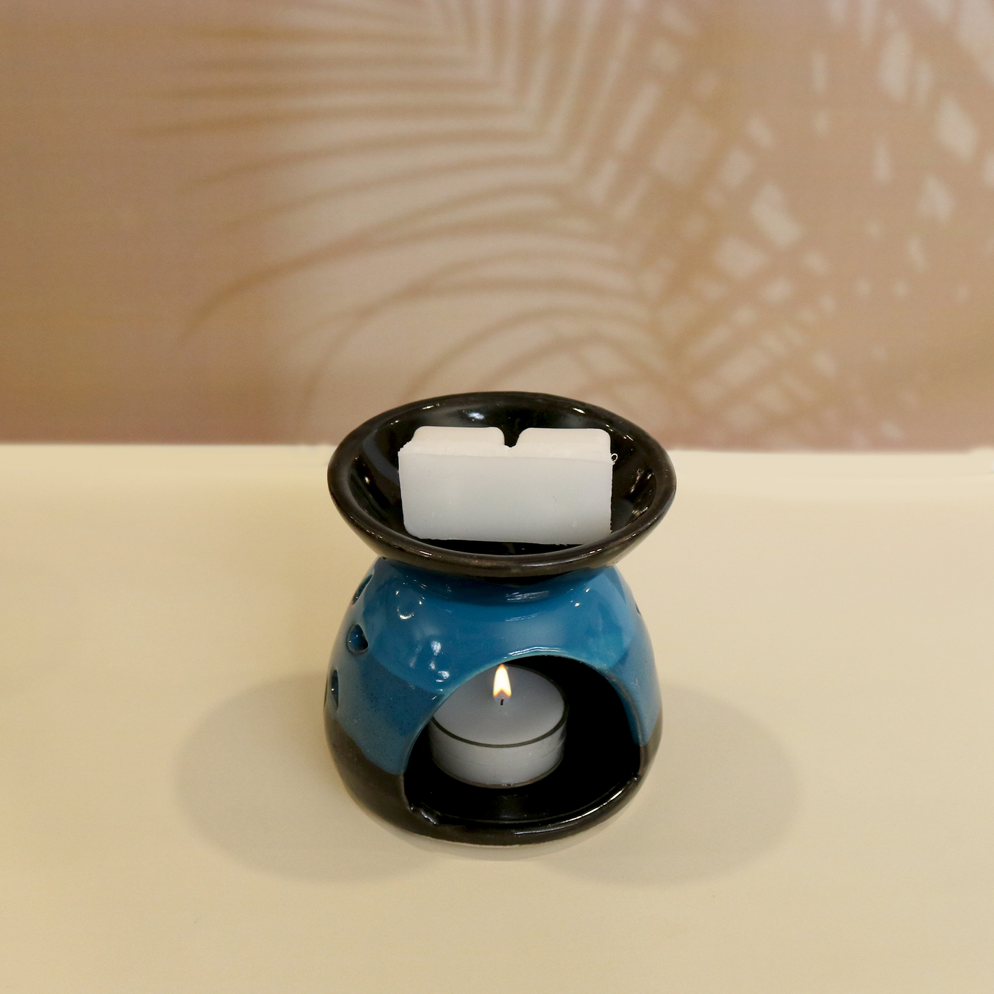 Ceramic Oil Burner Set- Sapphire Midnight
