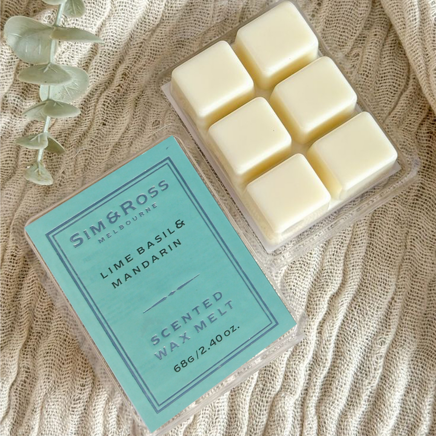 Wax Melts- Lime Basil & Mandarin (Pack of 2)