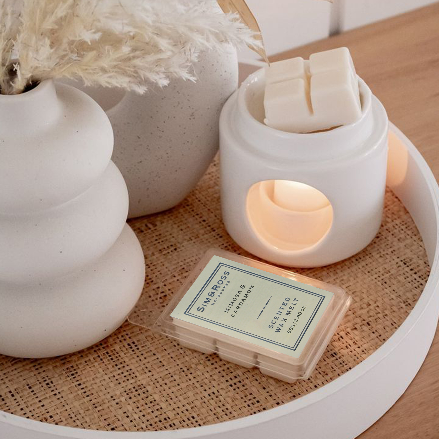 Wax Melts- Mimosa & Cardamom (Pack of 2)