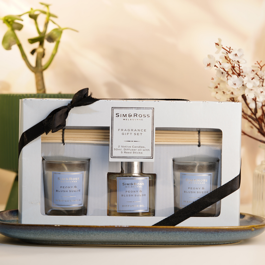Peony & Blush Suede Premium Gifting Set