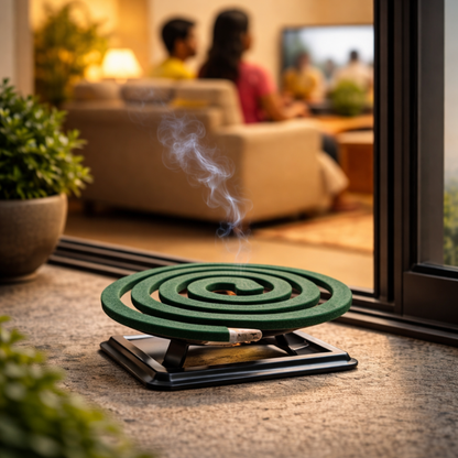 Citronella Incense Coil – DEET-Free (10 Pack)