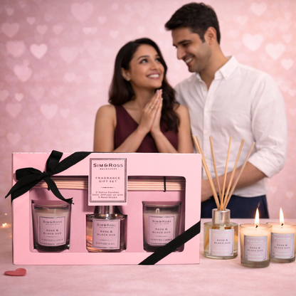 Rose & Black Oud Classic Home Fragrance Gift