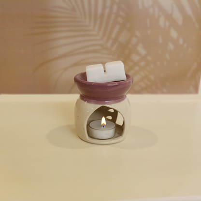 Ceramic Oil Burner Set- Lavender Bliss