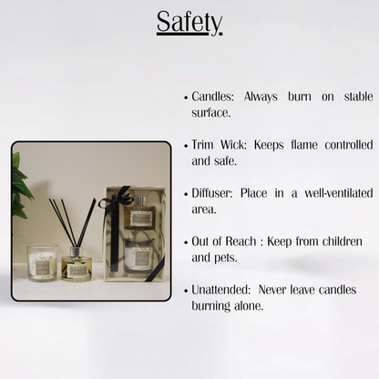 Sim & Ross White Musk Home Fragrance Gift Set