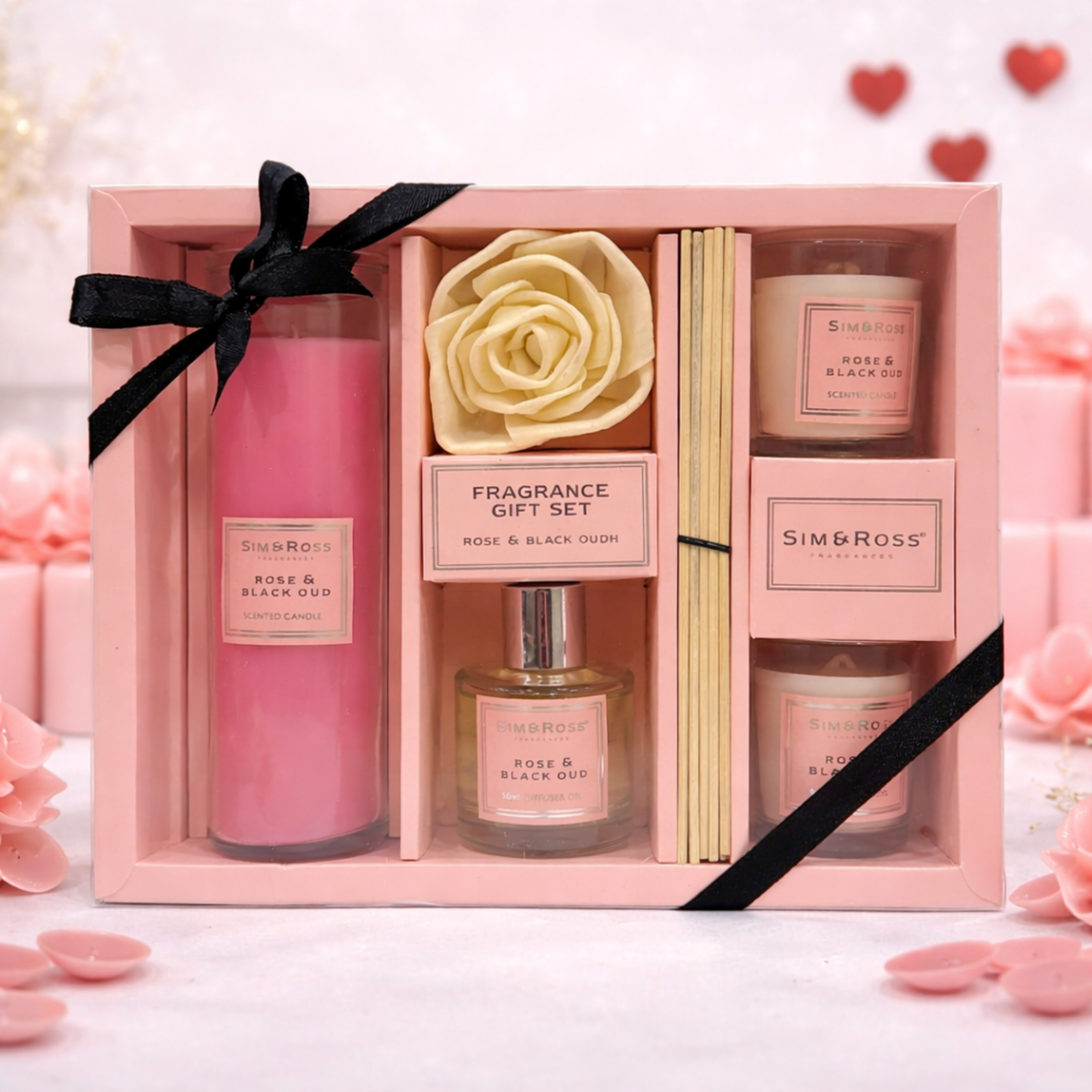 Rose & Black Oud Luxury Fragrance Gift Set