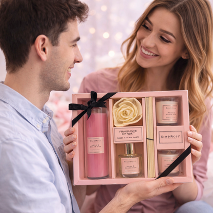 Rose & Black Oud Luxury Fragrance Gift Set
