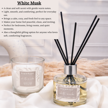 White Musk Signature Home Fragrance Set