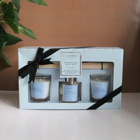 Peony & Blush Suede Fragrance Gift Set