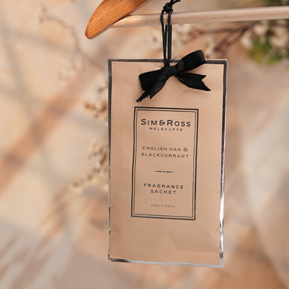 Sachets-English Oak & BlackCurrant (Pack of 6)