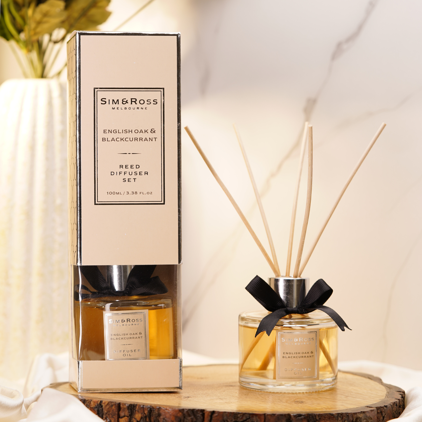 Reed Diffuser Set 100ml- English Oak & Blackcurrant