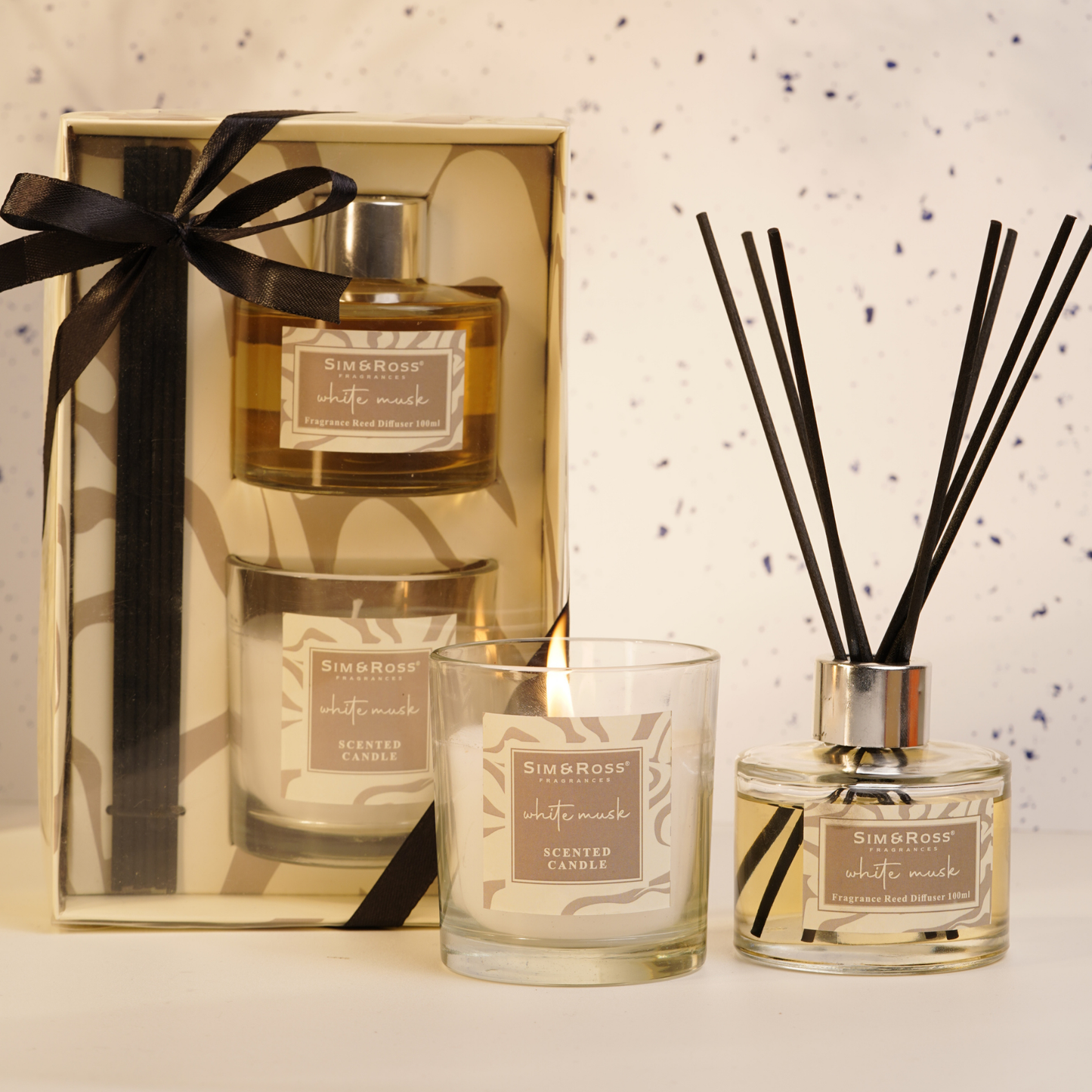White Musk Signature Home Fragrance Set
