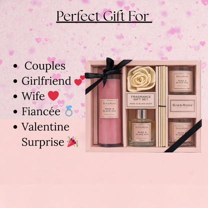 Rose & Black Oud Luxury Fragrance Gift Set