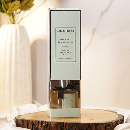 Reed Diffuser Set 100ml- Lime Basil & Mandarin