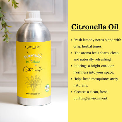 Citronella Fragrance Oil – 1 Litre