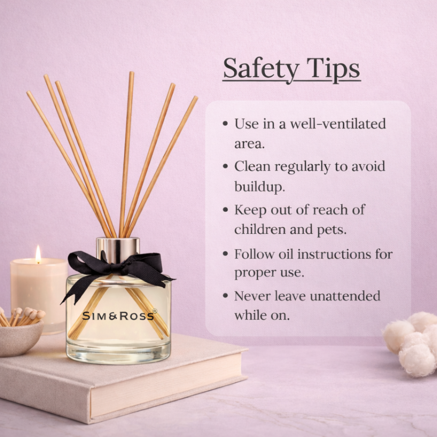 Reed Diffuser Set 100ml- Blackberry & Bay