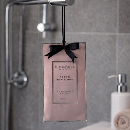 Sachets- Rose & Black Oud (Pack of 6)