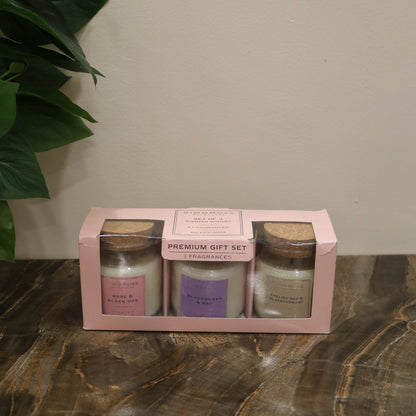 Luxury Scented Candles (Set of 3)