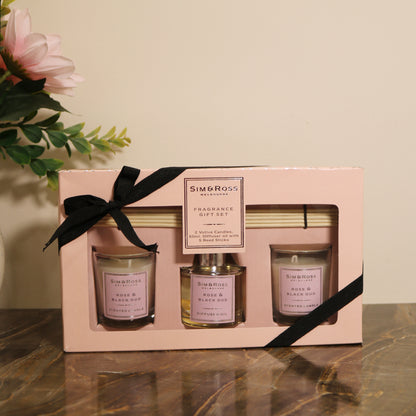 Rose & Black Oud Fragrance Gift Set